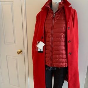 Weekend MaxMara Red Wool Coat- Brand New